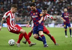 Ángel Correa: "Messi är välkommen i Atlético Madrid"